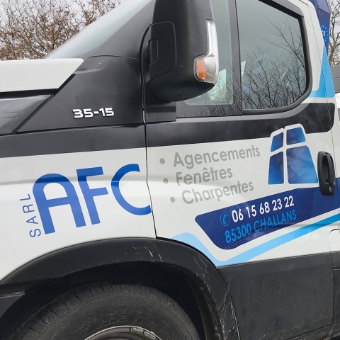 AFC menuiserie camion Benne1